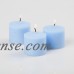 Richland Votive Candles Light Blue Ocean Breeze Scented 10 Hour Set of 12   